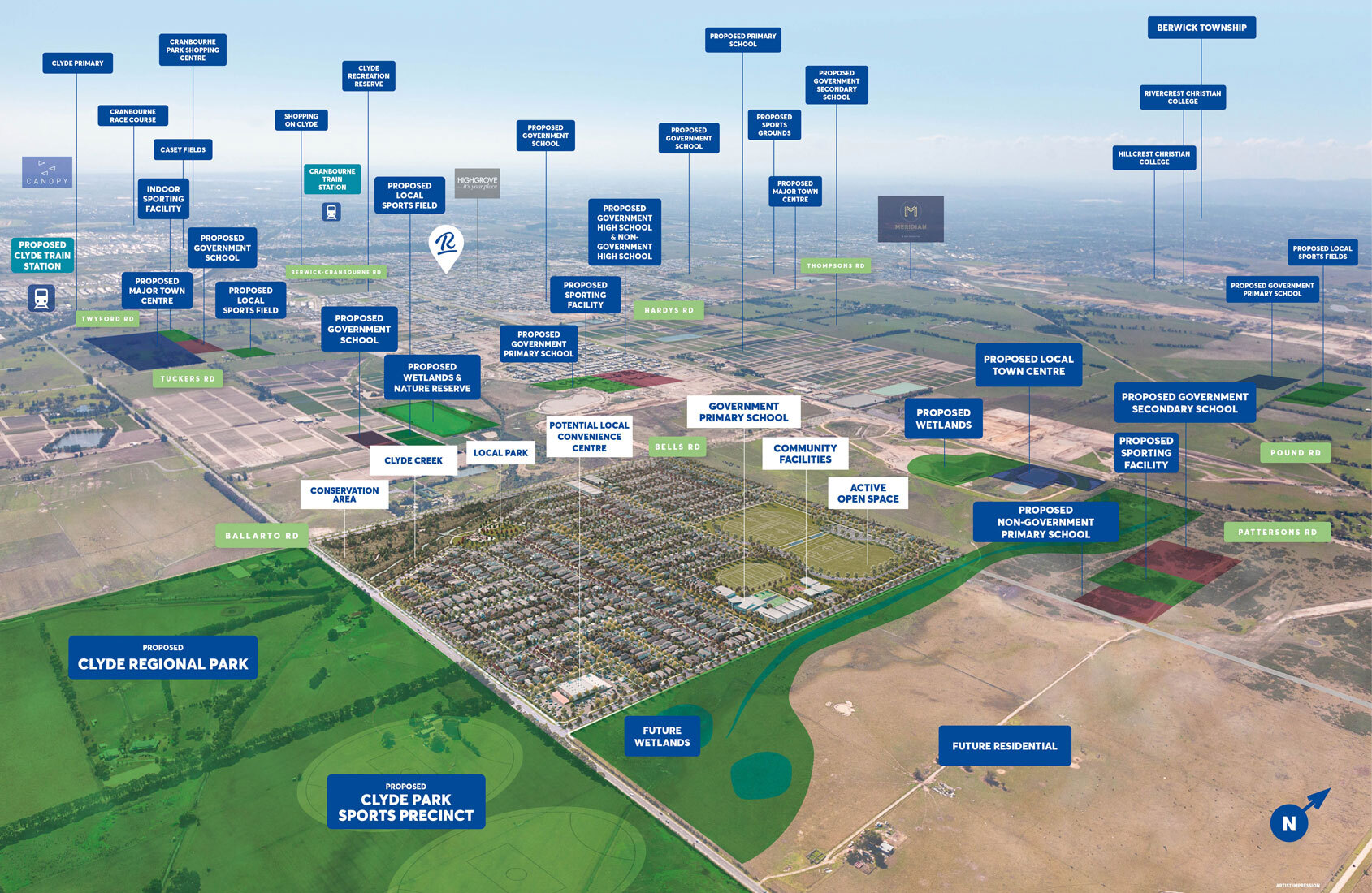 Lot 2734 - Riverfield Estate - Clyde North-1